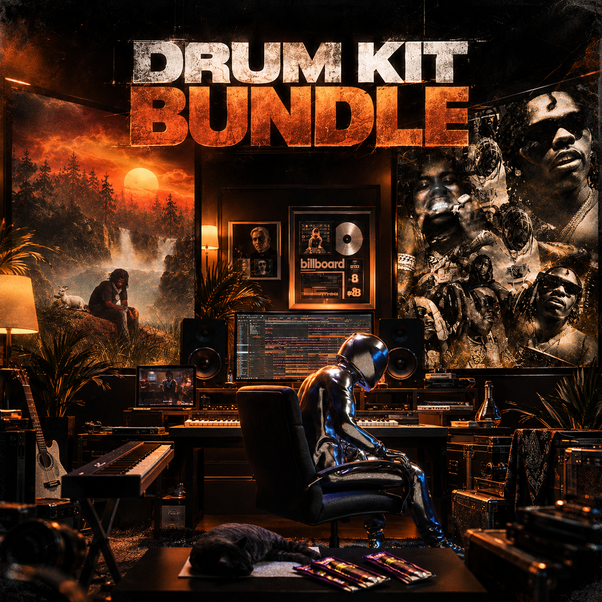 DRUM KIT BUNDLE - 3 IN 1