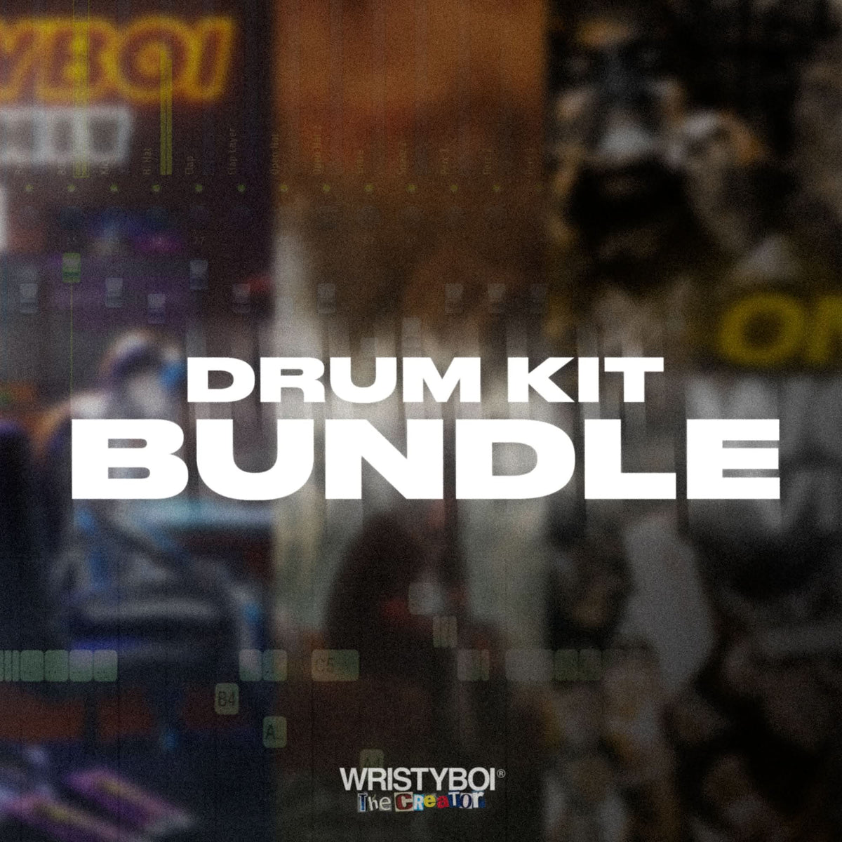 "3 IN 1" Drum Kit Bundle